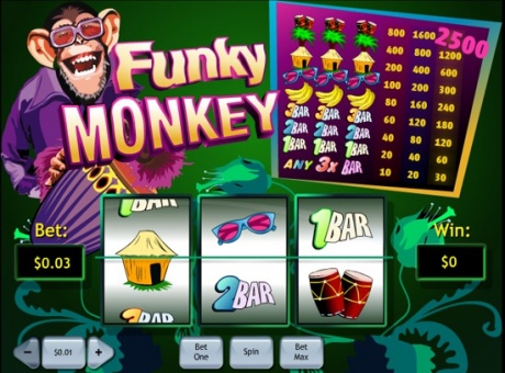 Funky Monkey - RTG Progressive Slot
